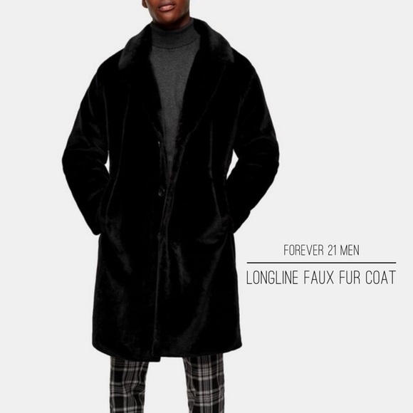 Coats | Longline Faux Fur Coat 
